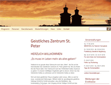 Tablet Screenshot of geistliches-zentrum.org